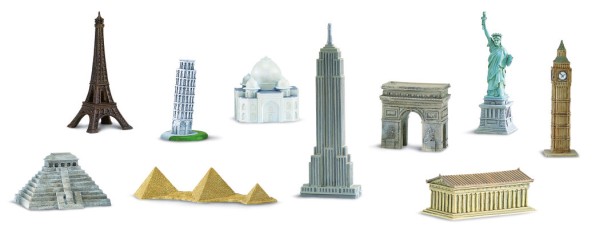 Berühmte Bauwerke der Welt - Meine Sammlung