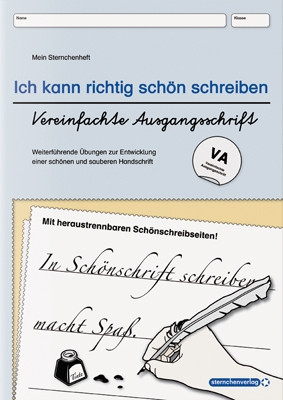 Ich kann richtig schön schreiben - Cover