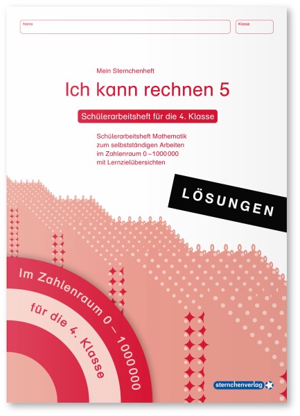 Ich kann rechnen 5 - digitales Lösungsheft