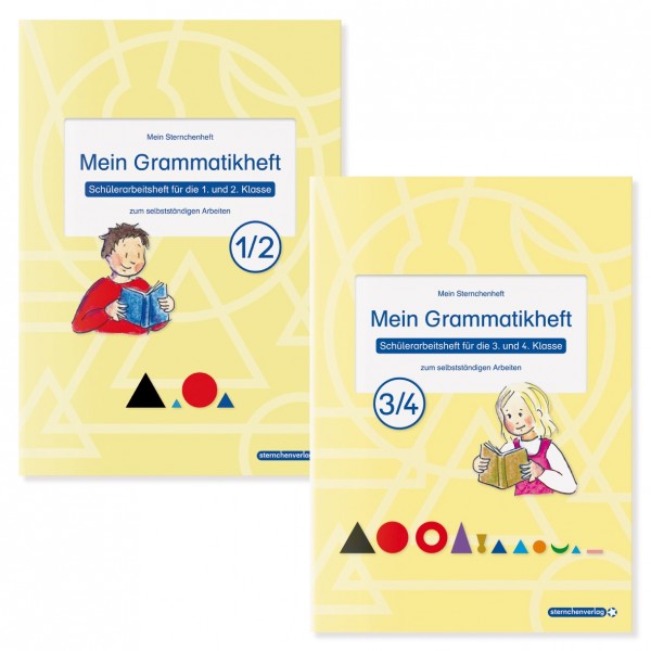 Mein Grammatikheft 1/2 und 3/4 im Set - 2 Hefte