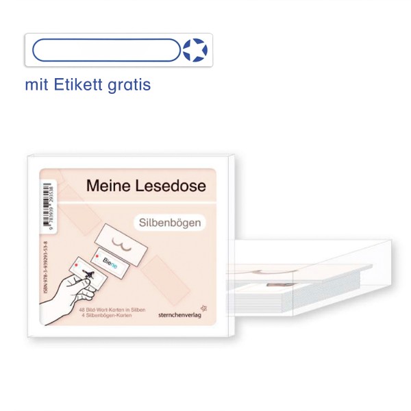 Meine Lesedose - Silbenbögen - Silben lesen lernen