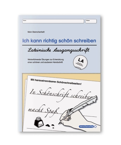 Ich kann richtig schön schreiben - Übungsheft zur Schreibschrift - LA
