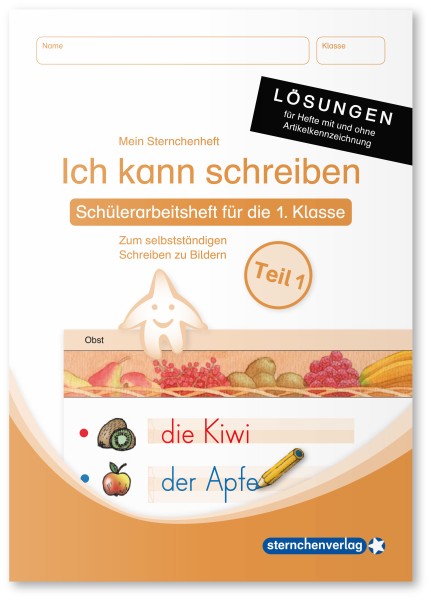 Ich kann schreiben Teil 1 - digitales Lösungsheft