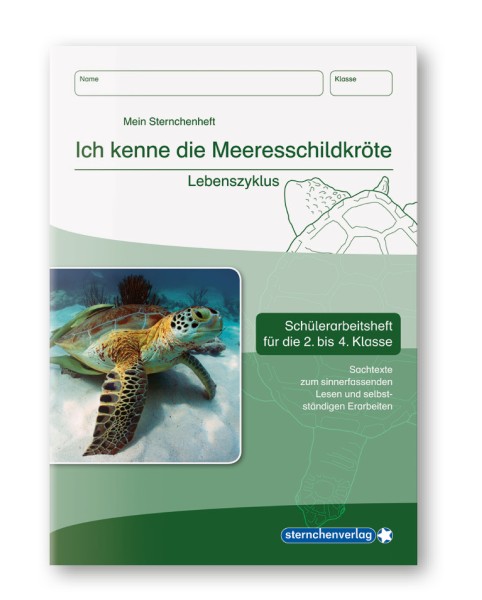 Ich kenne die Meeresschildkröte - Lebenszyklus