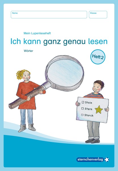 Mein Lupenleseheft 2 - Ich kann ganz genau lesen - Wörter