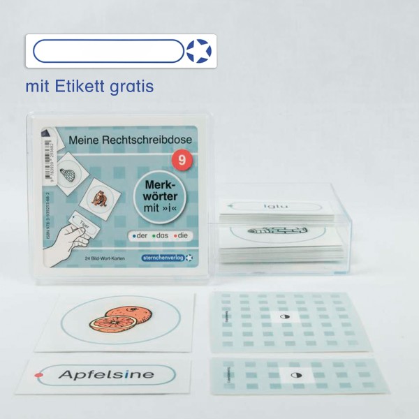 Meine Rechtschreibdose 9 - Merkwörter mit »i« - SALE Restposten!