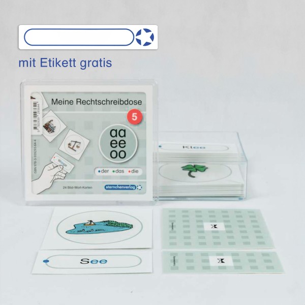 Meine Rechtschreibdose 5 - aa/ee/oo-Wörter - SALE Restposten!