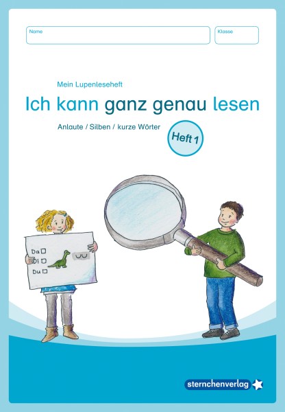 Mein Lupenleseheft 1 - Ich kann ganz genau lesen