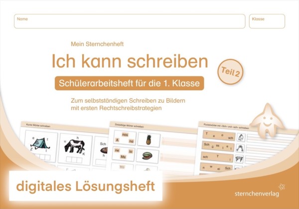 Ich kann schreiben Teil 2 - digitales Lösungsheft