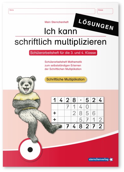 Ich kann schriftlich multiplizieren - digitales Lösungsheft