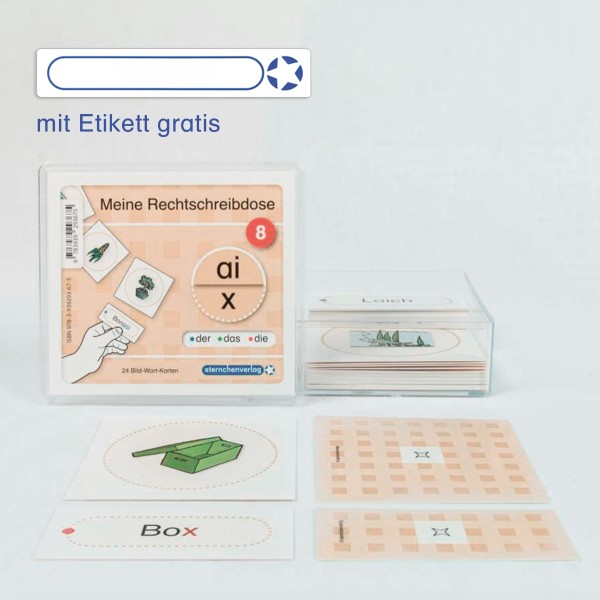 Meine Rechtschreibdose 8 - ai/x-Wörter - SALE Restposten!
