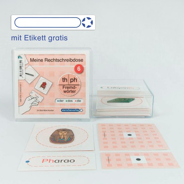 Meine Rechtschreibdose 6 - th/ph- und Fremdwörter - SALE Restposten!