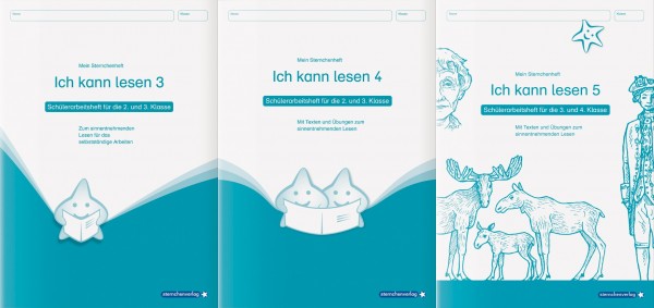 Ich kann lesen 3, 4 und 5 im Set - 3 Hefte